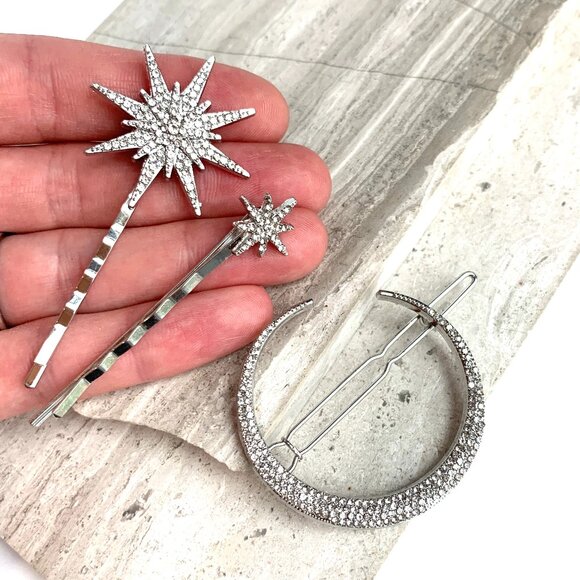 New~ Anthropologie Astria Hair pin Set main image 9